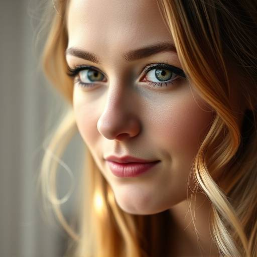 Nært portræt af Sofie Lund, fotograf og ejer af Lys & Skygge Studio